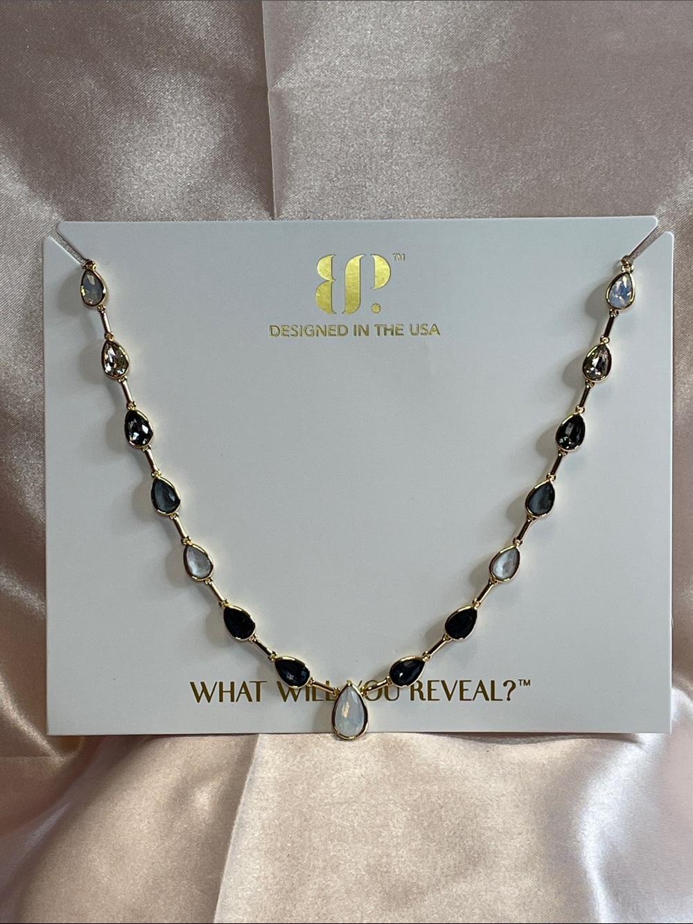 Bomb Party Summer Jewel Candy "Globe Trotter Necklace" Monaco Moments $148 MSRP